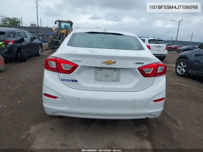 2018 Chevrolet Cruze Premier Auto VIN: 1G1BF5SM4J7106098 Lot: 42263447