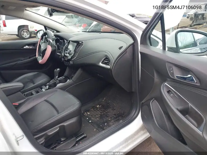 2018 Chevrolet Cruze Premier Auto VIN: 1G1BF5SM4J7106098 Lot: 42263447