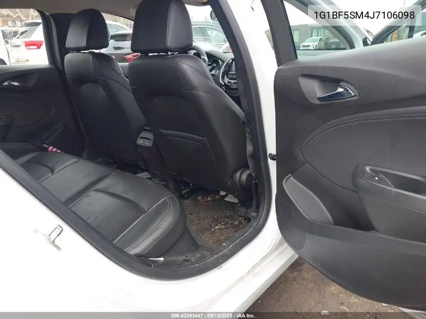 2018 Chevrolet Cruze Premier Auto VIN: 1G1BF5SM4J7106098 Lot: 42263447