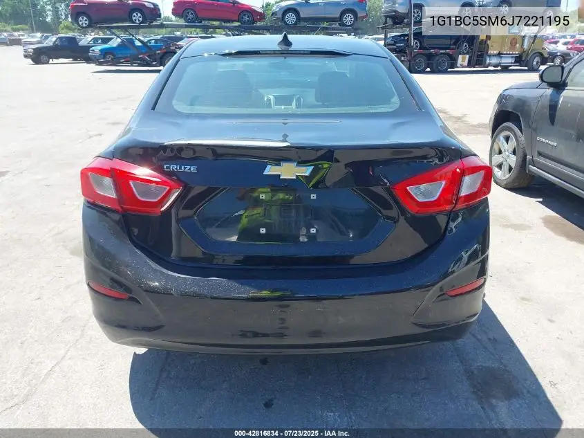 2018 Chevrolet Cruze Ls Auto VIN: 1G1BC5SM6J7221195 Lot: 42816834