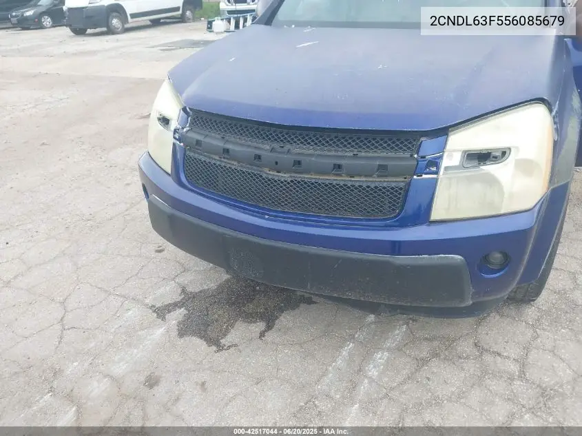 2005 Chevrolet Equinox Lt VIN: 2CNDL63F556085679 Lot: 42517044