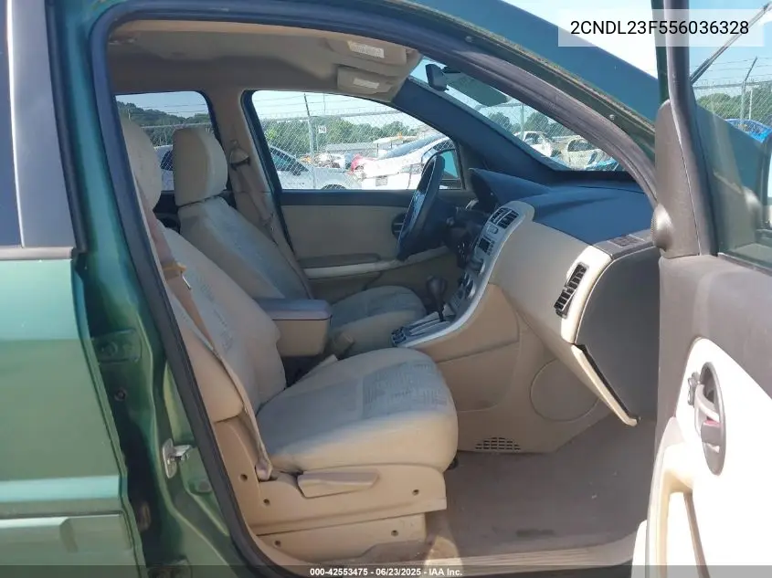 2005 Chevrolet Equinox Ls VIN: 2CNDL23F556036328 Lot: 42553475
