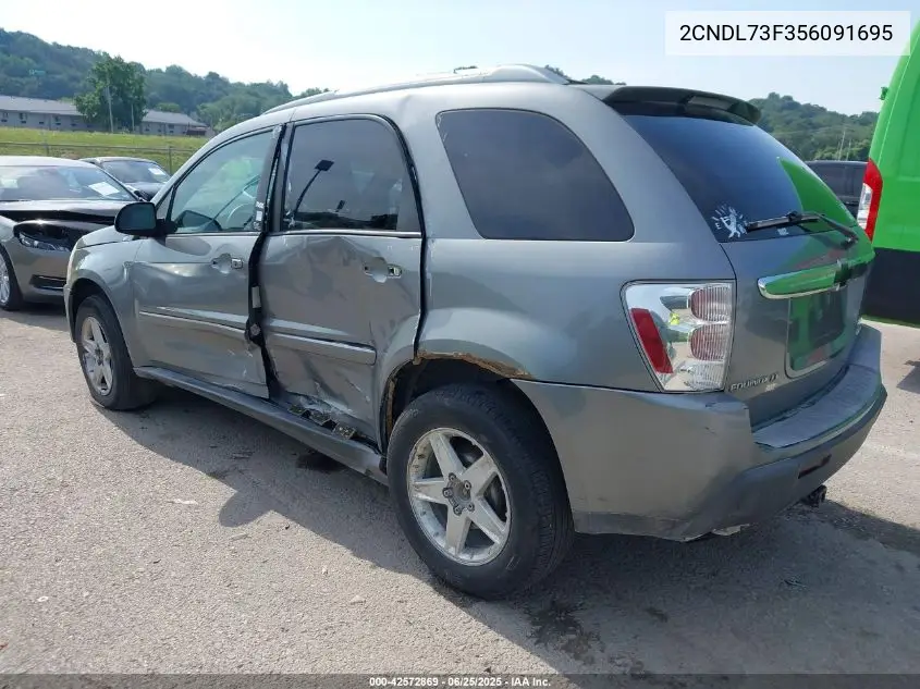 2005 Chevrolet Equinox Lt VIN: 2CNDL73F356091695 Lot: 42572869