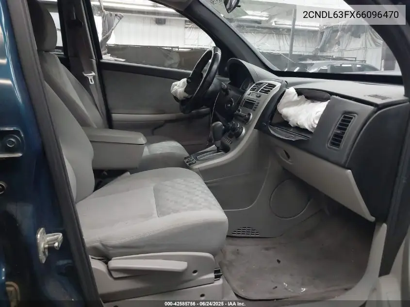2006 Chevrolet Equinox Lt VIN: 2CNDL63FX66096470 Lot: 42585756