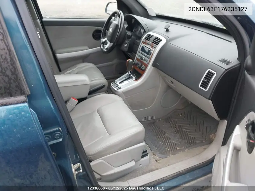 2007 Chevrolet Equinox Lt VIN: 2CNDL63F176235127 Lot: 12336888