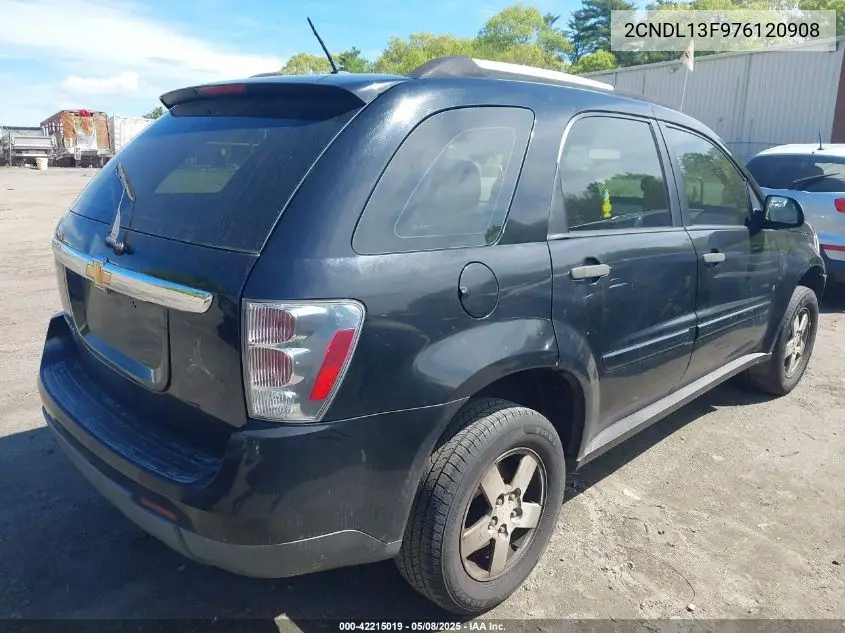 2007 Chevrolet Equinox Ls VIN: 2CNDL13F976120908 Lot: 42215019