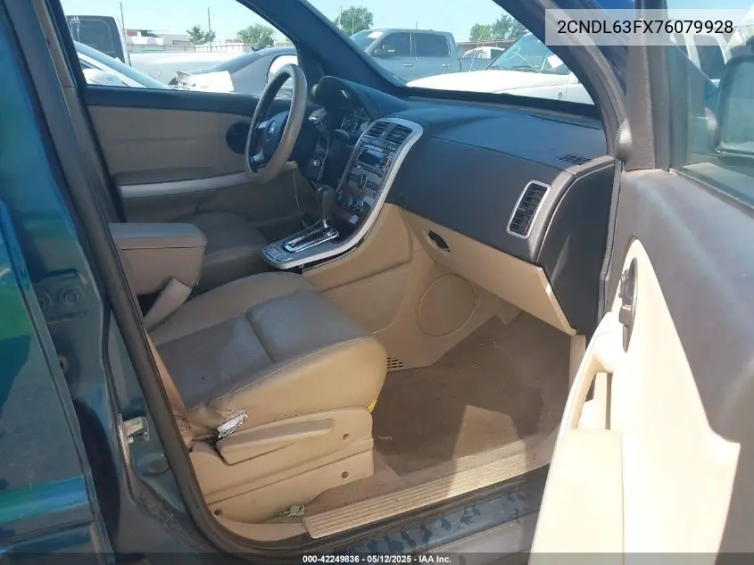2007 Chevrolet Equinox Lt VIN: 2CNDL63FX76079928 Lot: 42249836