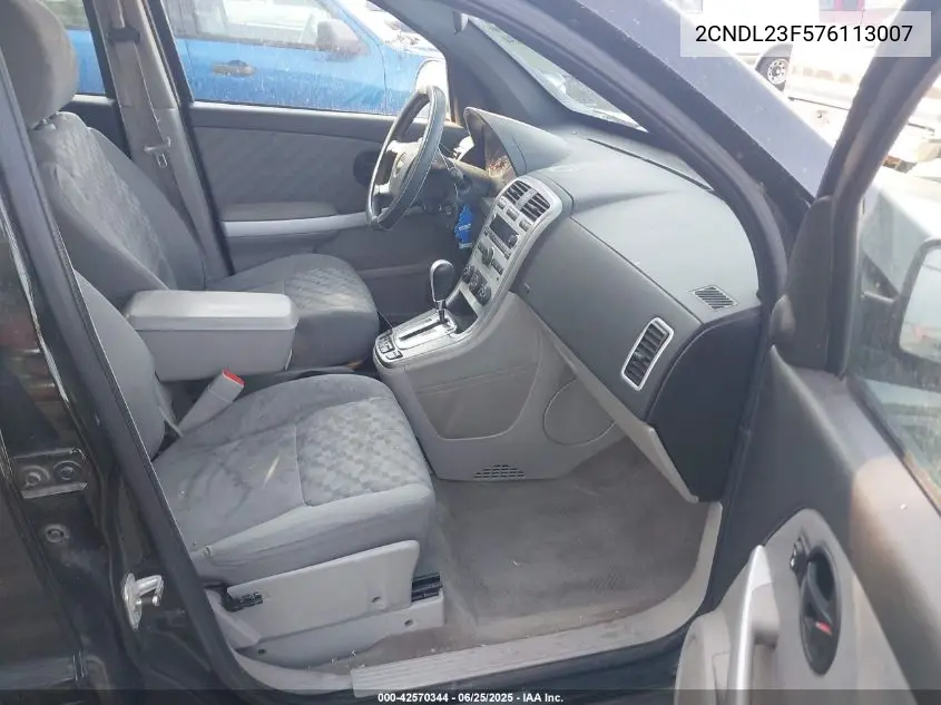 2007 Chevrolet Equinox Ls VIN: 2CNDL23F576113007 Lot: 42570344