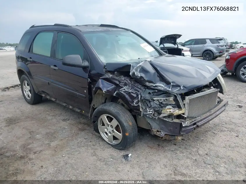 2007 Chevrolet Equinox Ls VIN: 2CNDL13FX76068821 Lot: 42592248