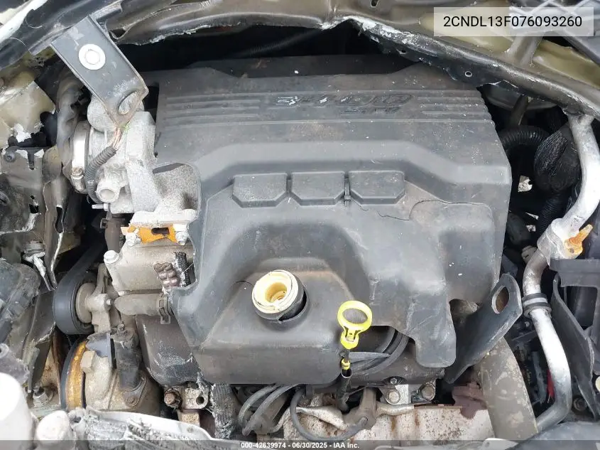 2007 Chevrolet Equinox Ls VIN: 2CNDL13F076093260 Lot: 42639974