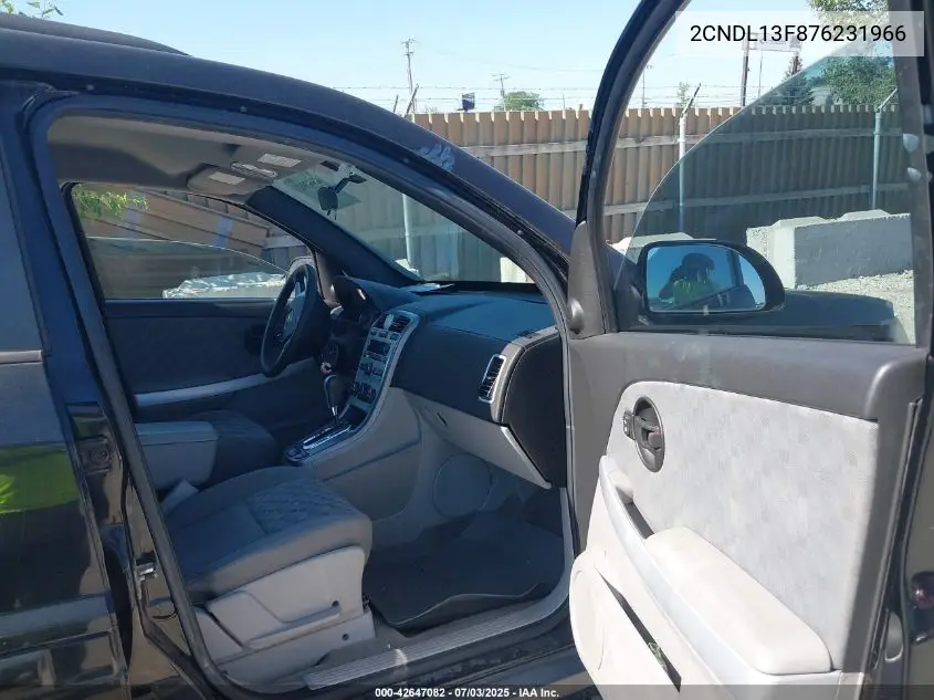 2007 Chevrolet Equinox Ls VIN: 2CNDL13F876231966 Lot: 42647082