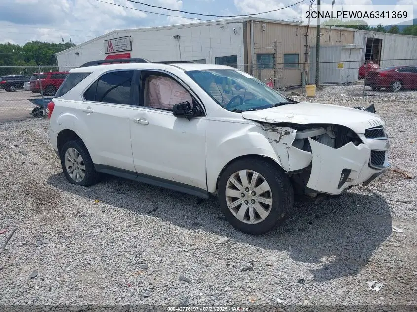2010 Chevrolet Equinox Lt VIN: 2CNALPEW0A6341369 Lot: 42776197