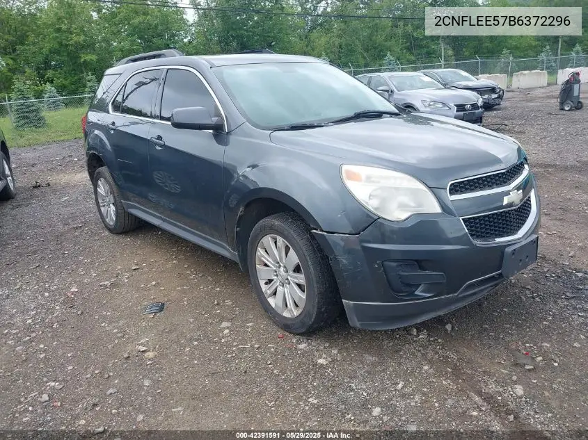 2011 Chevrolet Equinox 1Lt VIN: 2CNFLEE57B6372296 Lot: 42391591