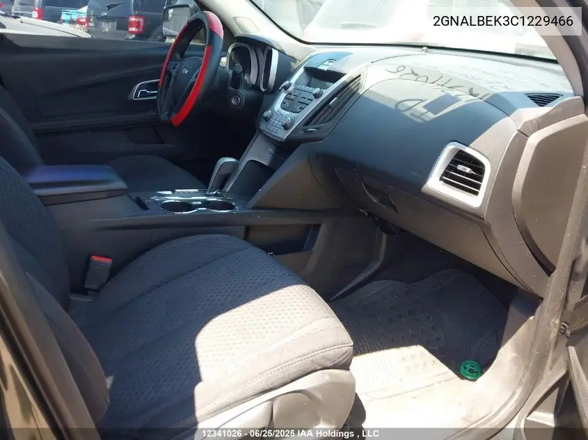 2012 Chevrolet Equinox Ls VIN: 2GNALBEK3C1229466 Lot: 12341026