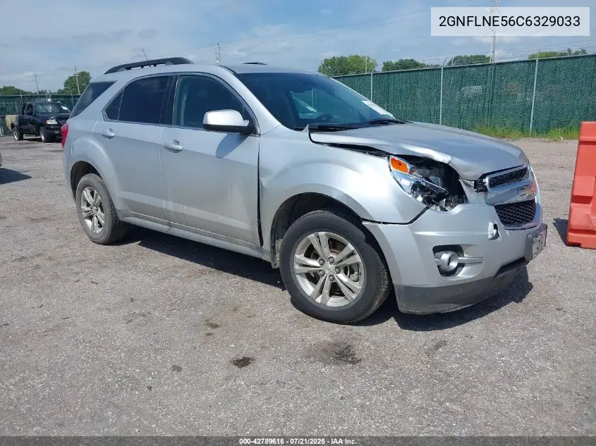 2012 Chevrolet Equinox 2Lt VIN: 2GNFLNE56C6329033 Lot: 42789616