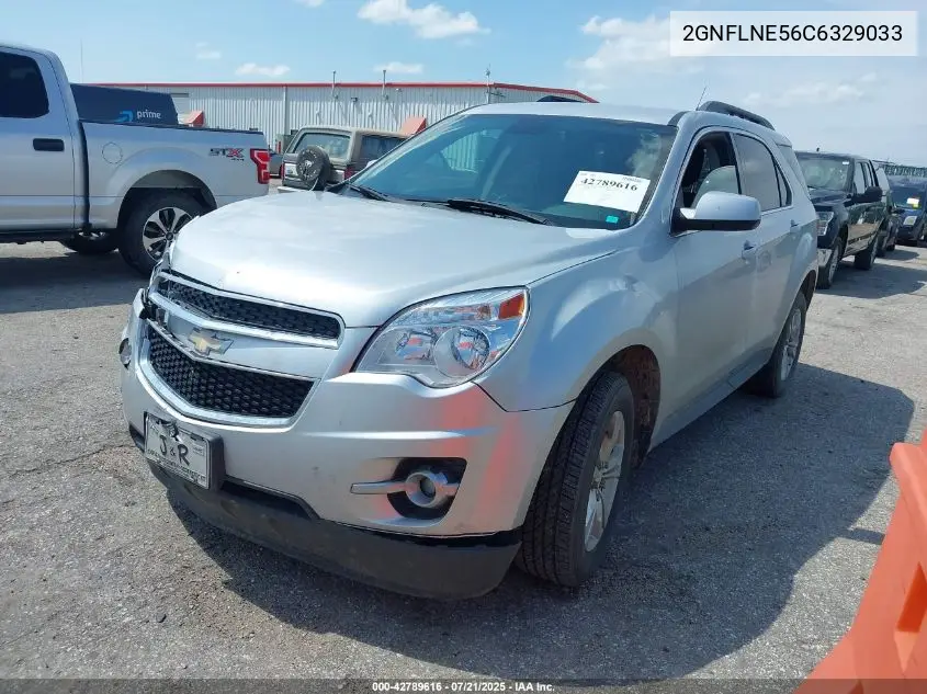 2012 Chevrolet Equinox 2Lt VIN: 2GNFLNE56C6329033 Lot: 42789616