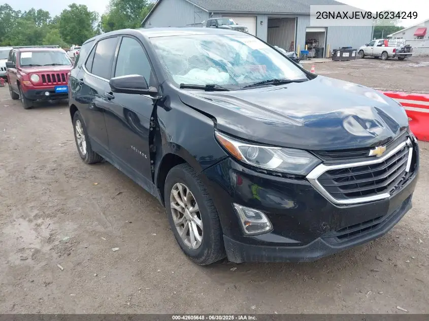 2018 Chevrolet Equinox Lt VIN: 2GNAXJEV8J6234249 Lot: 42605648