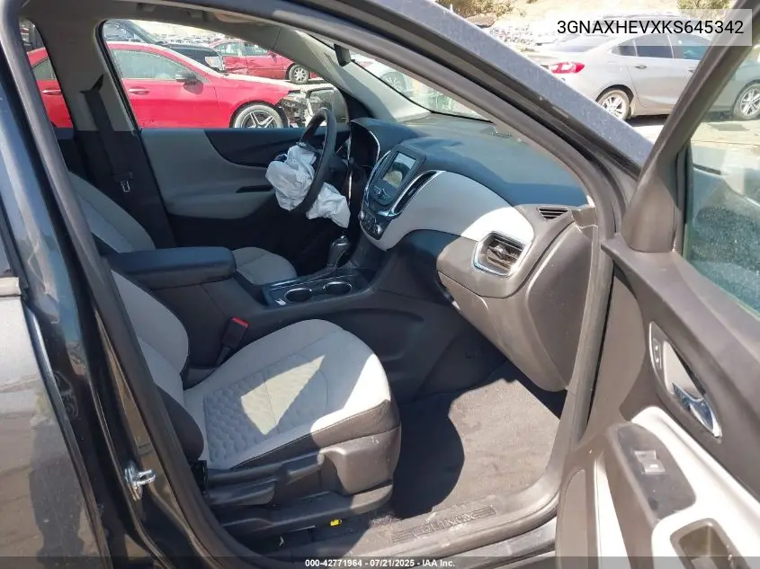 2019 Chevrolet Equinox Ls VIN: 3GNAXHEVXKS645342 Lot: 42771964