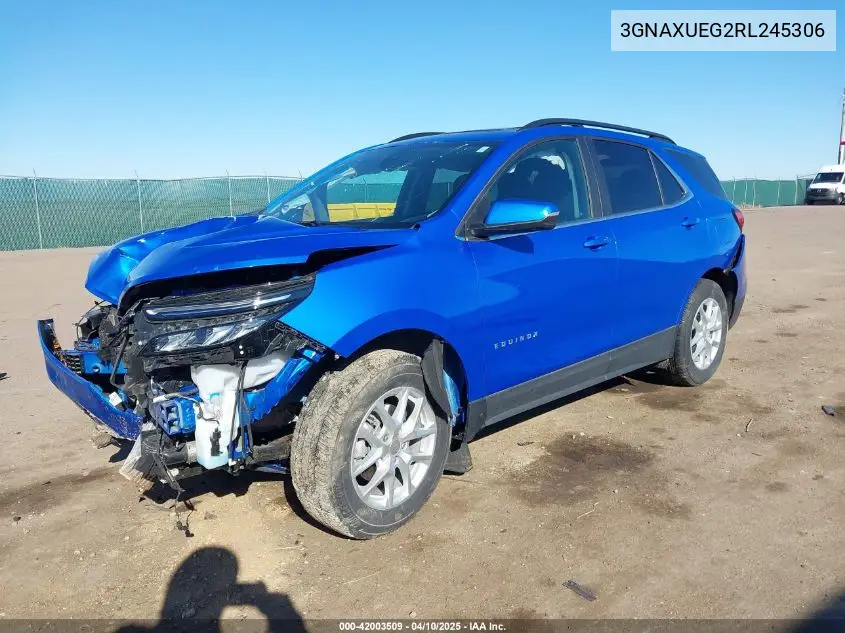 2024 Chevrolet Equinox Awd Lt VIN: 3GNAXUEG2RL245306 Lot: 42003509