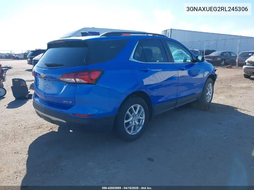 2024 Chevrolet Equinox Awd Lt VIN: 3GNAXUEG2RL245306 Lot: 42003509