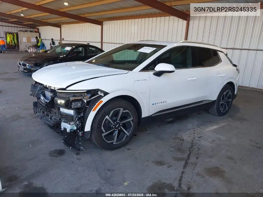 2024 Chevrolet Equinox Ev Lt VIN: 3GN7DLRP2RS245335 Lot: 42820653