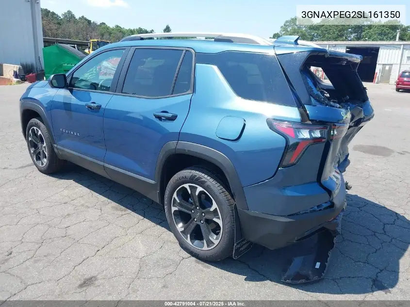 2025 Chevrolet Equinox Awd Lt VIN: 3GNAXPEG2SL161350 Lot: 42791004