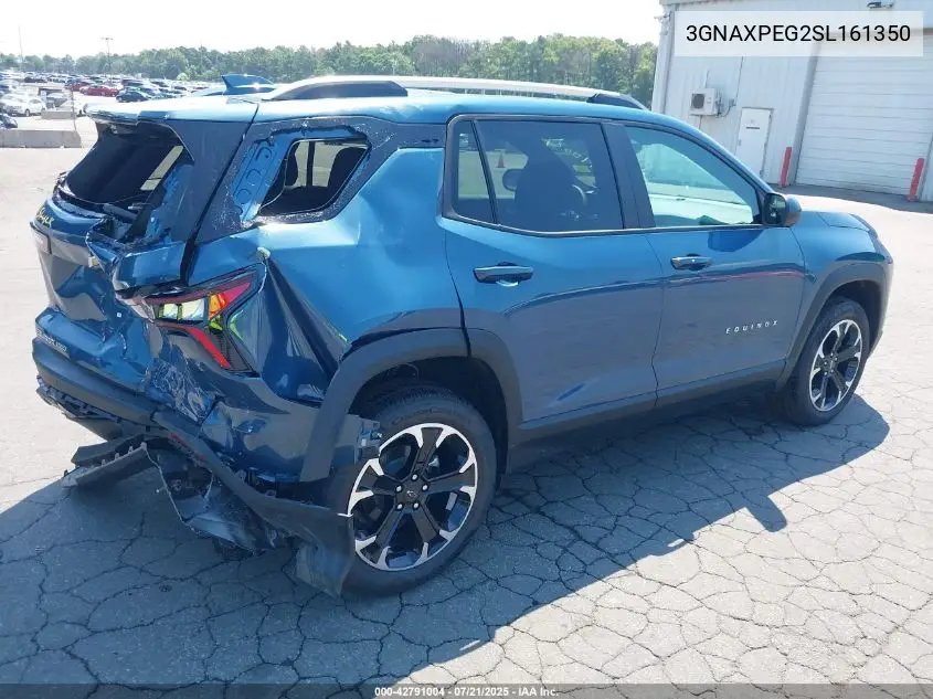 2025 Chevrolet Equinox Awd Lt VIN: 3GNAXPEG2SL161350 Lot: 42791004