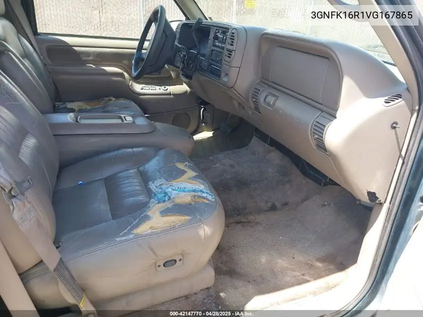 1997 Chevrolet Suburban 1500 VIN: 3GNFK16R1VG167865 Lot: 42147770