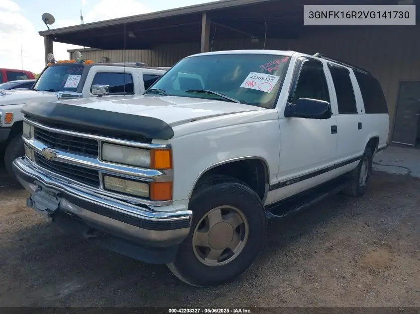 1997 Chevrolet Suburban 1500 VIN: 3GNFK16R2VG141730 Lot: 42208327