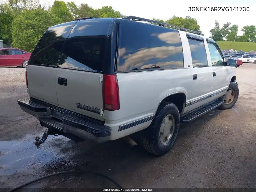 1997 Chevrolet Suburban 1500 VIN: 3GNFK16R2VG141730 Lot: 42208327
