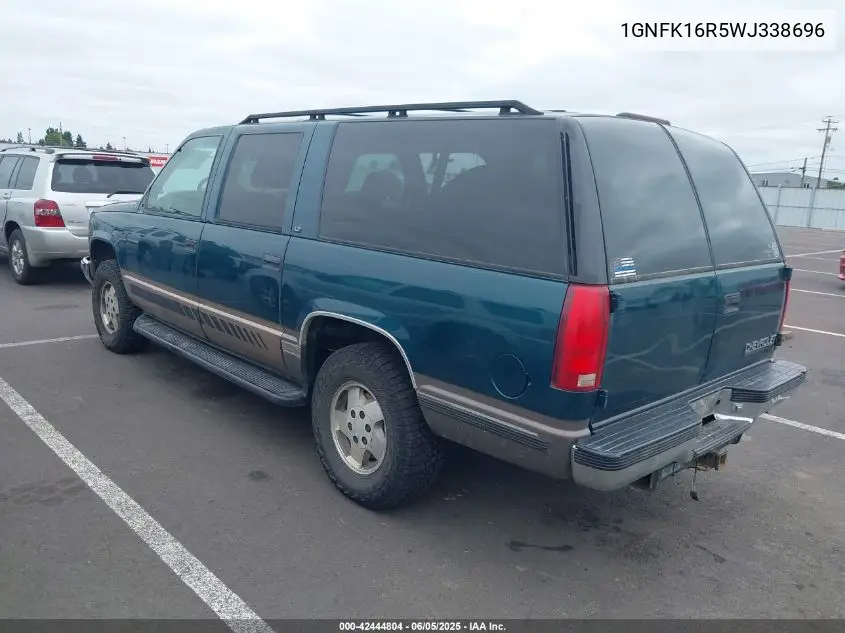 1998 Chevrolet Suburban 1500 VIN: 1GNFK16R5WJ338696 Lot: 42444804