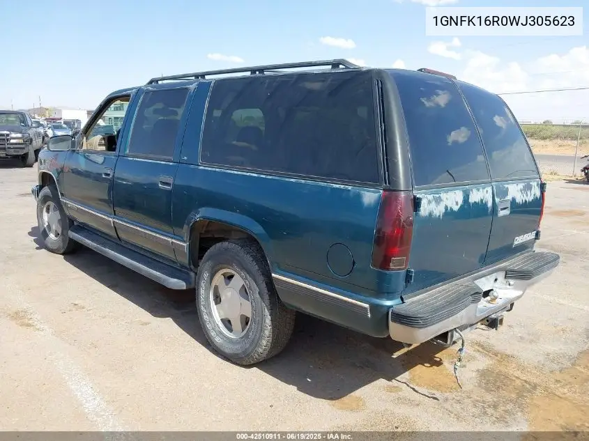 1998 Chevrolet Suburban 1500 VIN: 1GNFK16R0WJ305623 Lot: 42510911