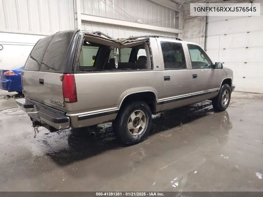 1999 Chevrolet Suburban 1500 Lt VIN: 1GNFK16RXXJ576545 Lot: 41391381