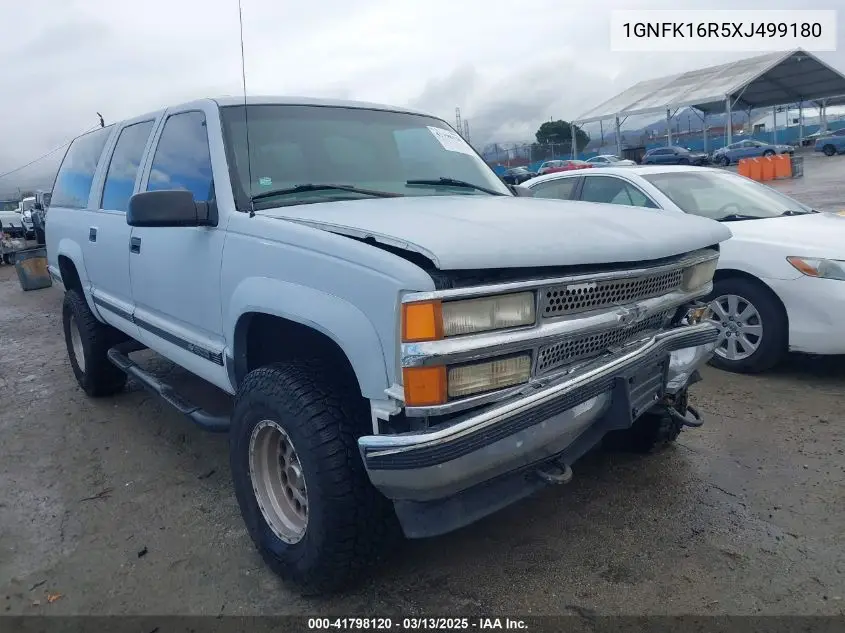 1999 Chevrolet Suburban 1500 Lt VIN: 1GNFK16R5XJ499180 Lot: 41798120
