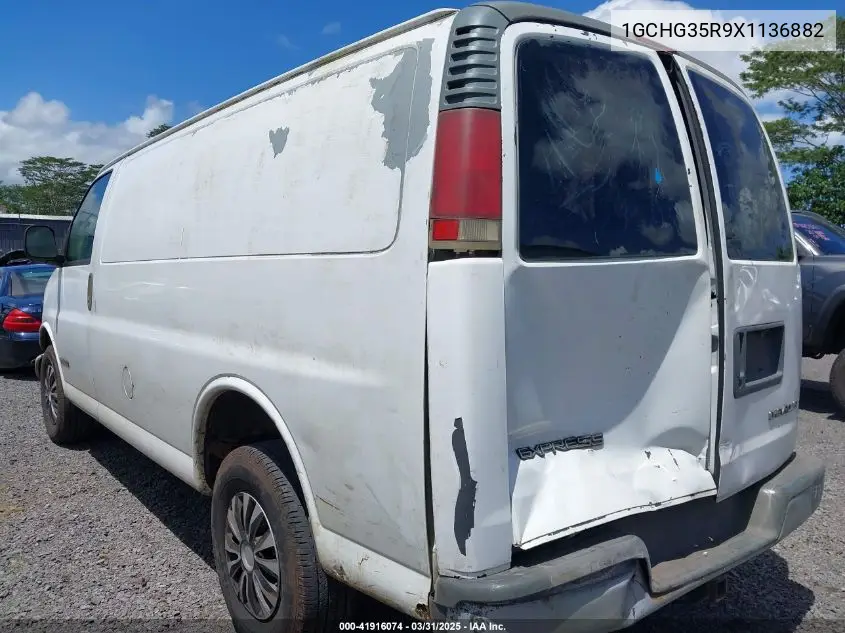 1999 Chevrolet Express VIN: 1GCHG35R9X1136882 Lot: 41916074