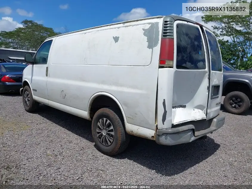 1999 Chevrolet Express VIN: 1GCHG35R9X1136882 Lot: 41916074