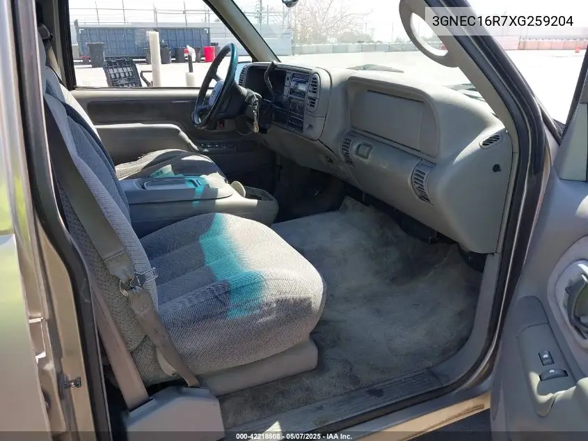 1999 Chevrolet Suburban 1500 Lt VIN: 3GNEC16R7XG259204 Lot: 42218508