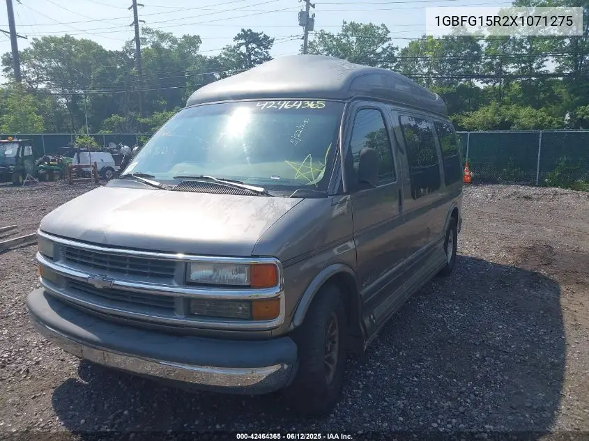 1999 Chevrolet Express VIN: 1GBFG15R2X1071275 Lot: 42464365