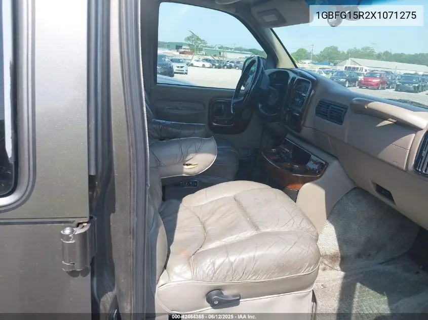 1999 Chevrolet Express VIN: 1GBFG15R2X1071275 Lot: 42464365