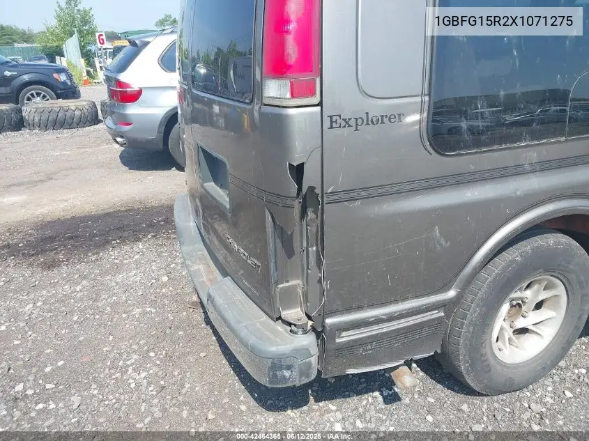 1999 Chevrolet Express VIN: 1GBFG15R2X1071275 Lot: 42464365