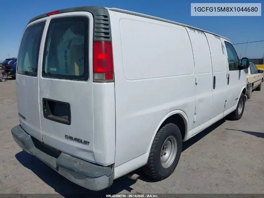 1999 Chevrolet Express VIN: 1GCFG15M8X1044680 Lot: 42466789