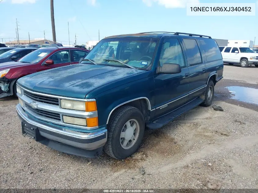 1999 Chevrolet Suburban 1500 Lt VIN: 1GNEC16R6XJ340452 Lot: 42510523