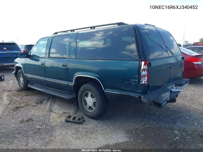 1999 Chevrolet Suburban 1500 Lt VIN: 1GNEC16R6XJ340452 Lot: 42510523