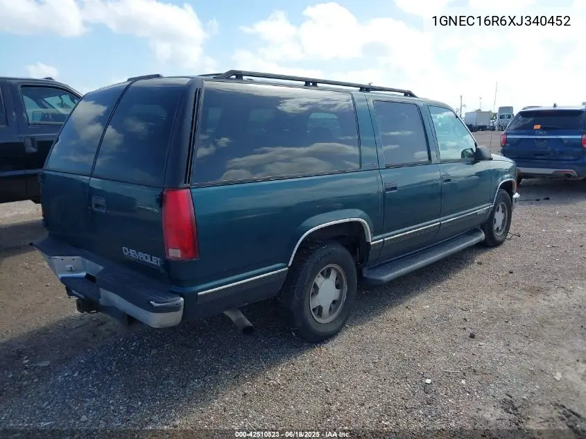 1999 Chevrolet Suburban 1500 Lt VIN: 1GNEC16R6XJ340452 Lot: 42510523