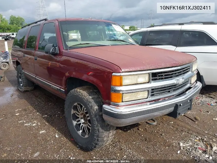 1999 Chevrolet Suburban 1500 Lt VIN: 1GNFK16R1XJ302411 Lot: 42547469