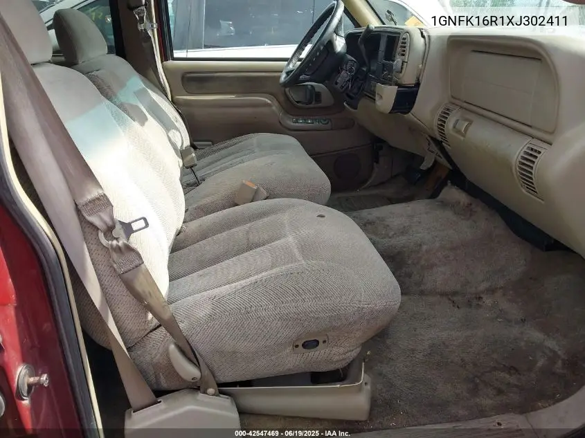 1999 Chevrolet Suburban 1500 Lt VIN: 1GNFK16R1XJ302411 Lot: 42547469