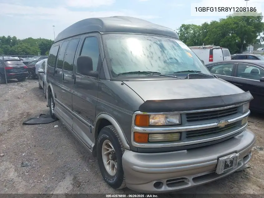 2000 Chevrolet Express Upfitter Pk. VIN: 1GBFG15R8Y1208186 Lot: 42576858
