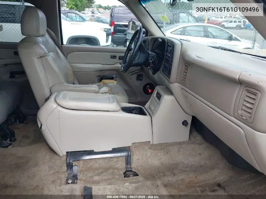 2001 Chevrolet Suburban 1500 Lt VIN: 3GNFK16T61G109496 Lot: 42617054