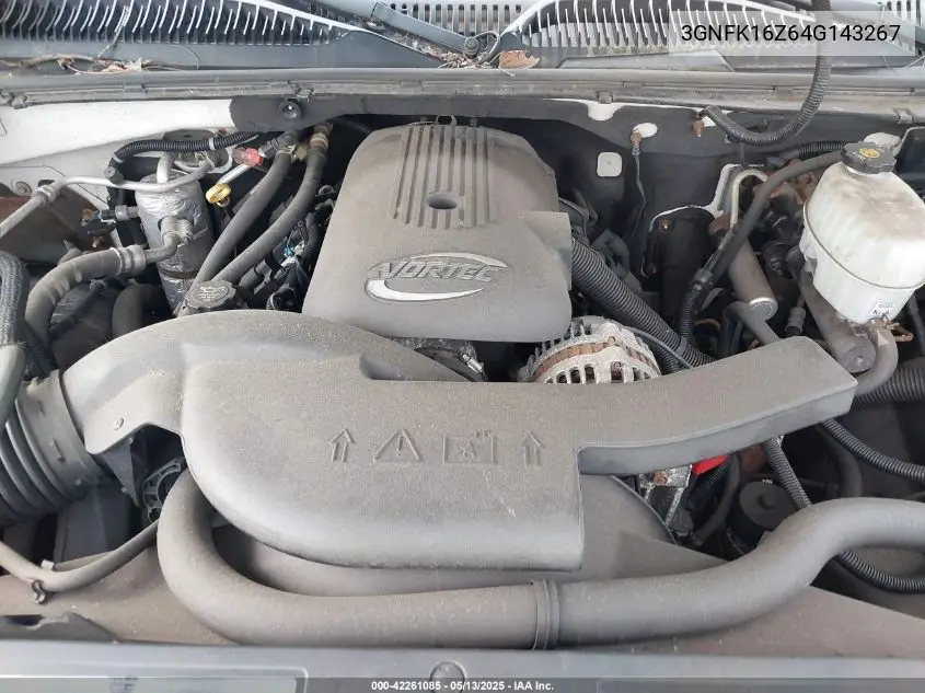 2004 Chevrolet Suburban 1500 Lt VIN: 3GNFK16Z64G143267 Lot: 42261085