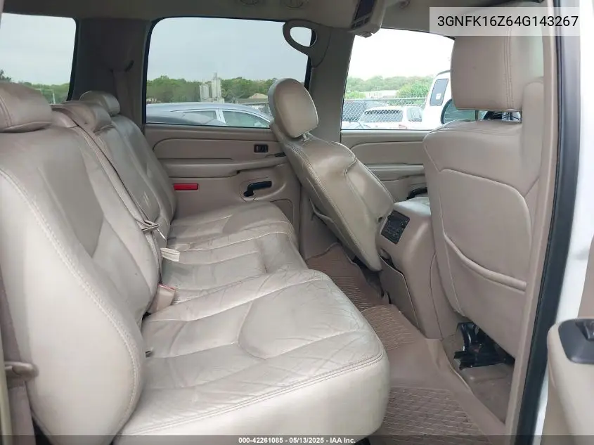2004 Chevrolet Suburban 1500 Lt VIN: 3GNFK16Z64G143267 Lot: 42261085
